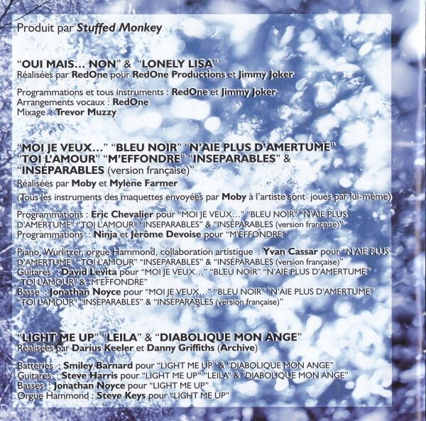 Mylene Farmer  |  Bleu Noir CD