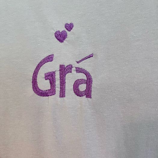 As Gaeilge Medium Slogan T-shirt