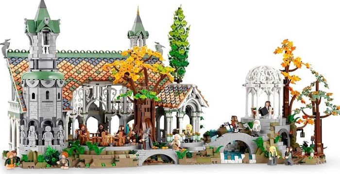 Lego lord of the rings, set10316, Lego Rivendell