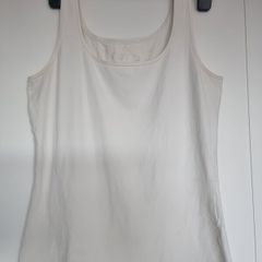 Cotton Sleeveless Top, Size L