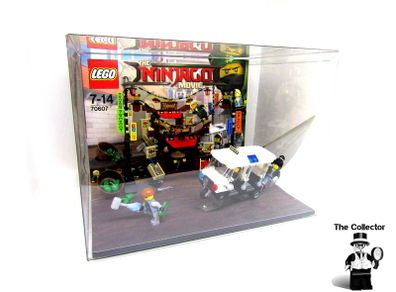 LEGO New Shop Display Showcase Ninjago The Movie Never used Set 70607
