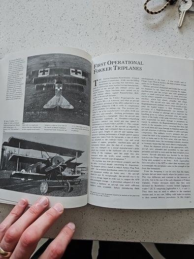 the Fokker Triplane very rare book