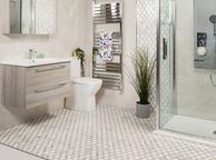 main image for ad Ilford Bianco Carrara Marble Mosaic 28x31cm