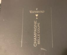 waterford champagne glass set free postage