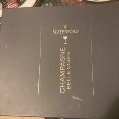 waterford champagne glass set free postage