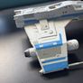 Star Wars E Wing with action figures Image 3
