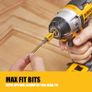 DEWALT DWA2PH2SL XCP3 Power Bit Sleeve Set Max Fit Phillips #2 S X 2" L S2 Tool Steel 3PK Driver Drill Tool Accessories Image 2