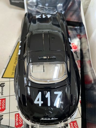 Mille Miglia Burago Model Car Scale 1/18