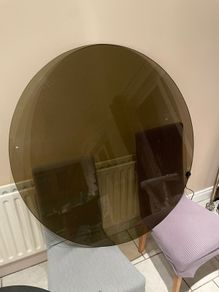 Massive Glass for Dining Table