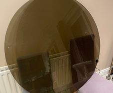 Massive Glass for Dining Table