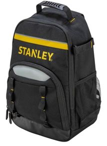 STANLEY STST1-72335 Nylon Tool Backpack, Black/Yellow, 35 x 44 x 16 cm  used