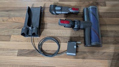 Dyson V10 charger and accessories