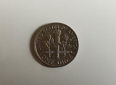 US Dime Error Coin 1987 P
