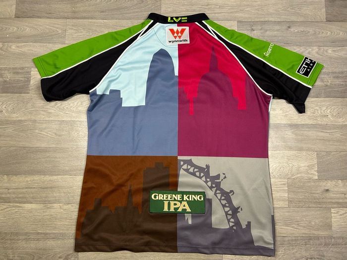 Vintage 2010 Harlequins Rugby London Jersey Shirt Mens 4XL
