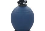 Pool Sand Filter with 6 Position Valve Blue 560 mm