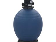 main image for ad Pool Sand Filter with 6 Position Valve Blue 560 mm