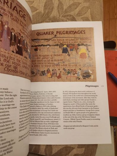 Quaker Tapestry A Pictorial Guide. Large Volume Paperback In Very Good Condition.