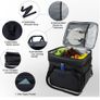 OFUN Cool bag, picnic bag, lunch bag, thermal bag, insulated bag for food transport Image 5