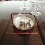 Antique Victorian Souvenir Domed Glass Picture Paperweight Image 5
