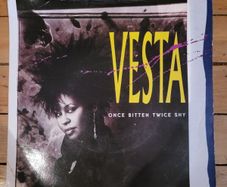 Vesta Williams Once Bitten Twice Shy 7 inch Single 1986 A and M Records