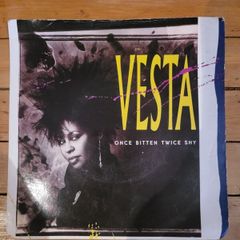 Vesta Williams Once Bitten Twice Shy 7 inch Single 1986 A and M Records