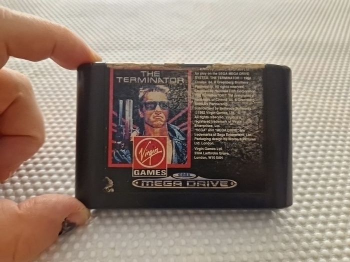 The Terminator Sega Mega Drive Arcade Retro Games Original