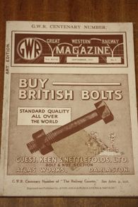 Great Western Railway Magazine 1935.