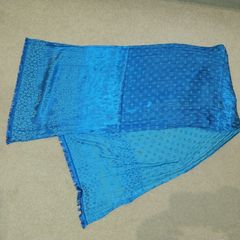 Blue LV Scarf