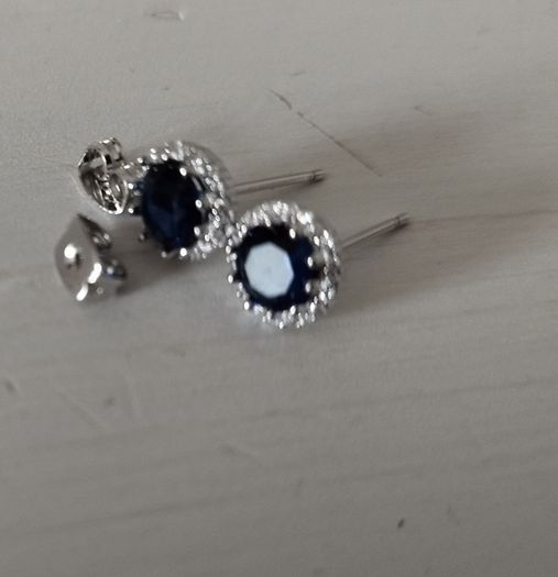 Crystal and Sterling Silver Earrings for Ladies