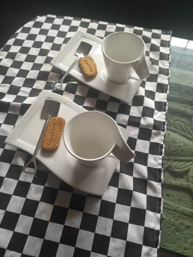Unwanted gift. Modern Coffee Set