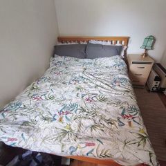 Wooden Double Bed Frame