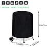 Waterproof BBQ Grill Barbeque Cover Outdoor Rain Grill Barbacoa Anti Dust Protector For Gas Charcoal Electric Barbecue Bag Image 5
