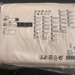 IKEA Sheer Mesh White Curtain