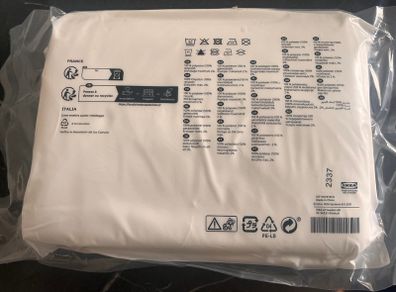 IKEA Sheer Mesh White Curtain