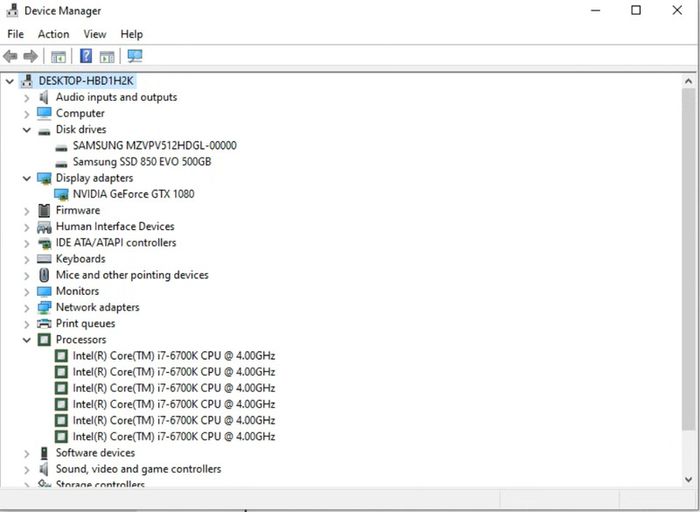 Large tower: i7-6700K - 32GB ram - GTX 1080 (8GB) - 500GB x 2 SSDs