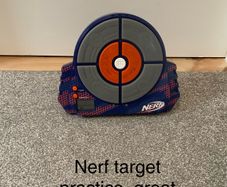 Nerf target practice