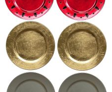Christmas Charger Plates