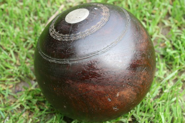 Vintage Boulingrin Ball Game Anglaterre Late 19th 5"