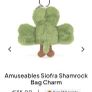 New JELLYCAT Siofra Shamrock Bag Charm Image 3