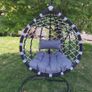 outdoor swing Rattan garden single. Image 4