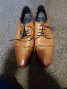 Passage Oxford style tan size 46 mens shoes