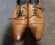 Passage Oxford style tan size 46 mens shoes