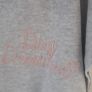 Grey Tie front Tee Shirt Size 11-12 years Image 2