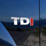 TDI rear boot badge logo Image 2