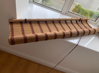 Roller blinds , bamboo
