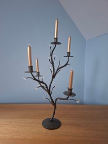 Vintage Wrought iron Candelabra