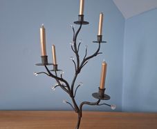 Vintage Wrought iron Candelabra