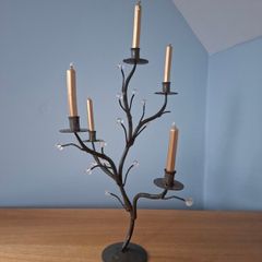 Vintage Wrought iron Candelabra