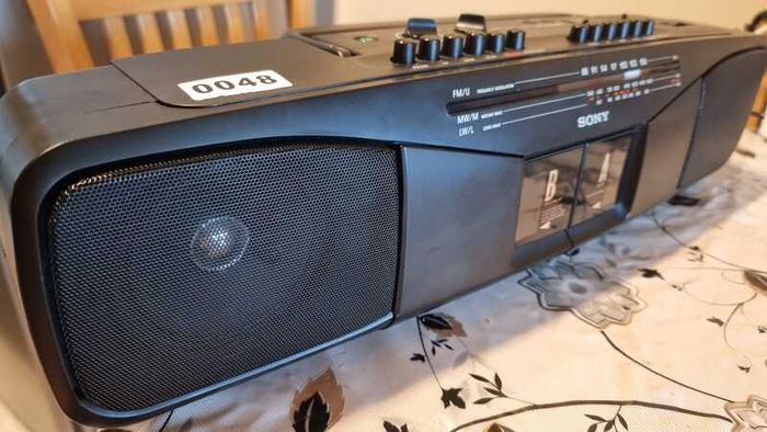 From 1991 - Sony CFS-W304L II Portable Radio Cassette Player, as new, working perfect.