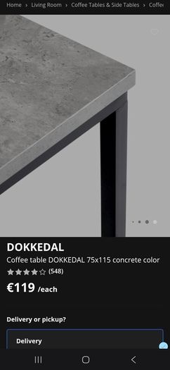 coffee table